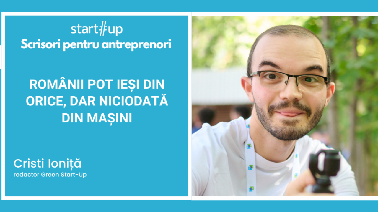 Românii pot ieși din orice, dar niciodată din mașini