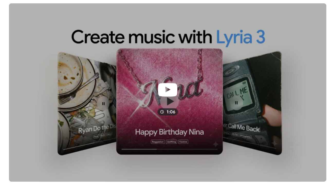 Google Gemini poate genera și muzică acum cu Lyria 3