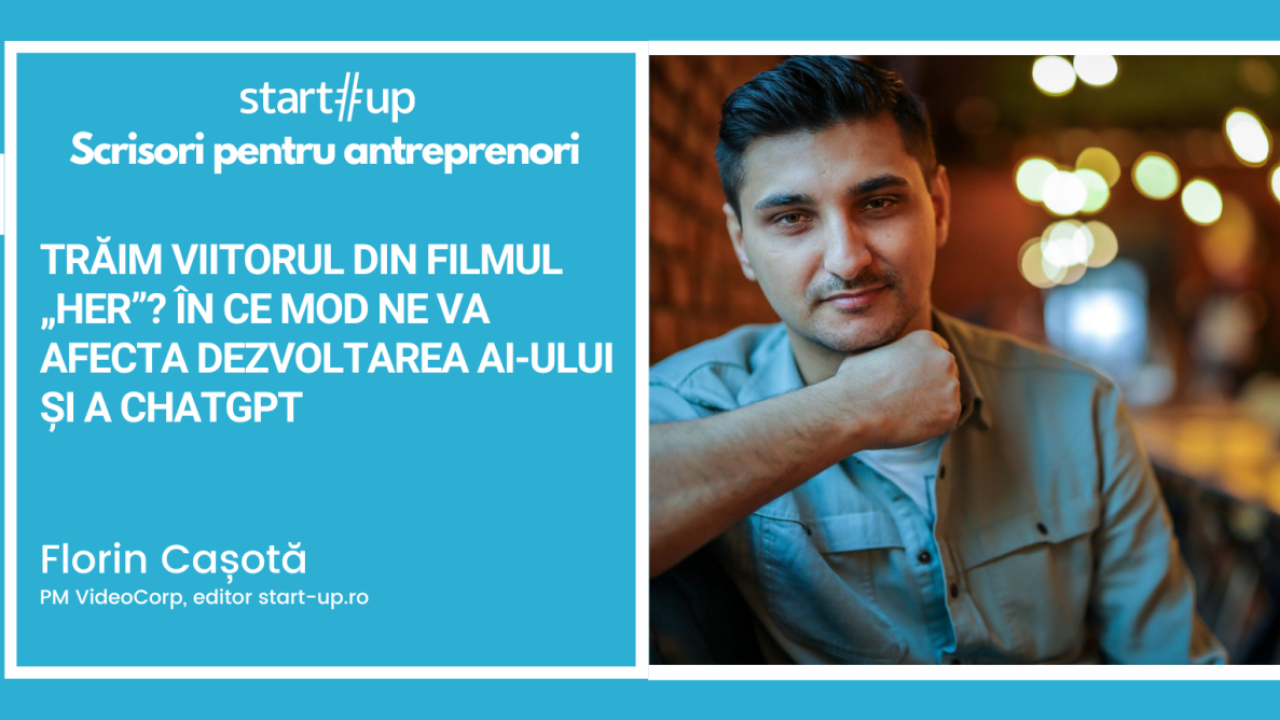 Trăim viitorul din filmul „Her”? În ce mod ne va afecta dezvoltarea AI-ului și a ChatGPT