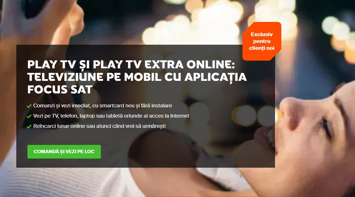 Focus Sat lansează aplicația Play TV: televiziune pe laptop, tabletă, smartphone