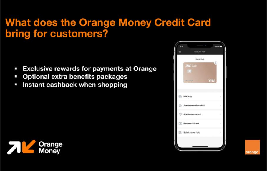 Orange Money lansează pe piața din România un card de credit