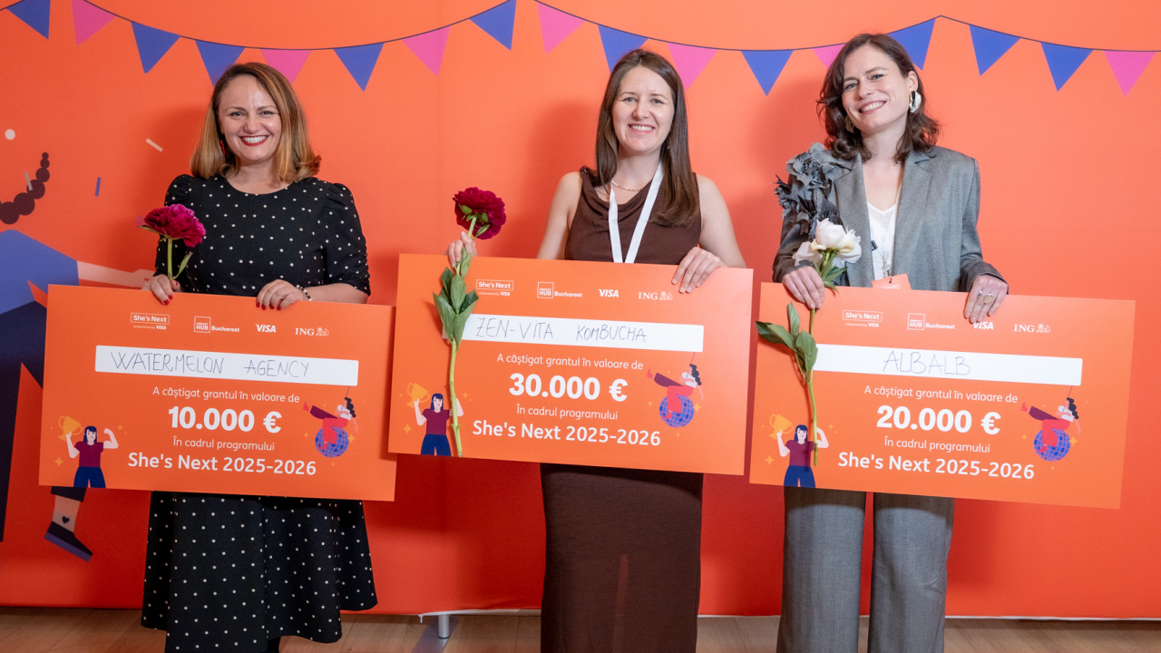 She’s Next Pitch Day: cine sunt antreprenoarele care au câștigat grant-urile de 60.000 de euro
