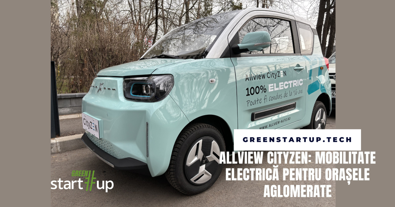 Allview CityZEN, mașina perfectă pentru deplasările urbane rapide, fără emisii