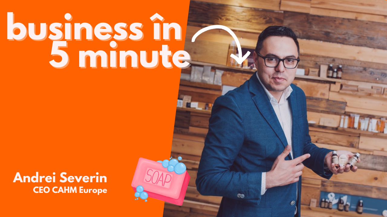 CAHM Europe, afacerea românească de cosmetice care transformă hoteluri