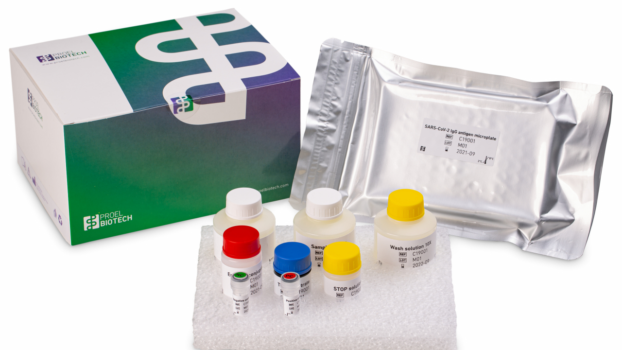 Kit pentru detecția anticorpilor SARS-CoV-2 IgG, exclusiv pentru diagnostic in vitro