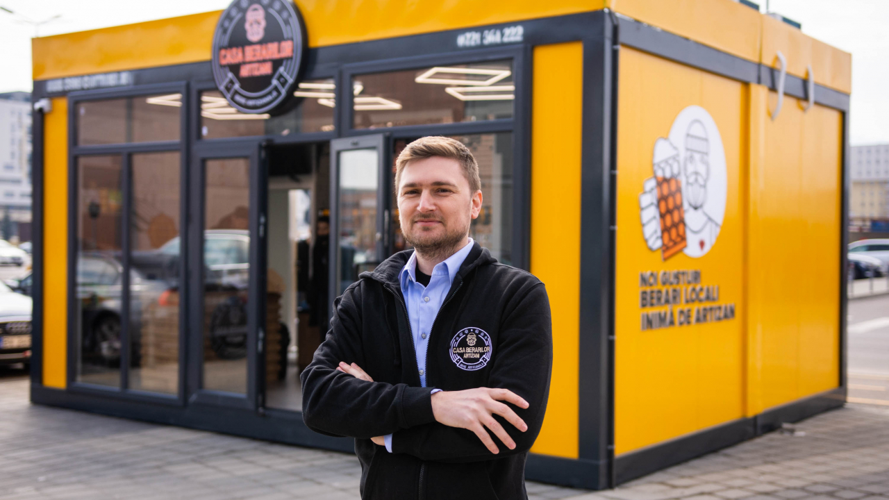 Franciza Casa Berarilor Artizani - concept de magazin modular "beer to go"