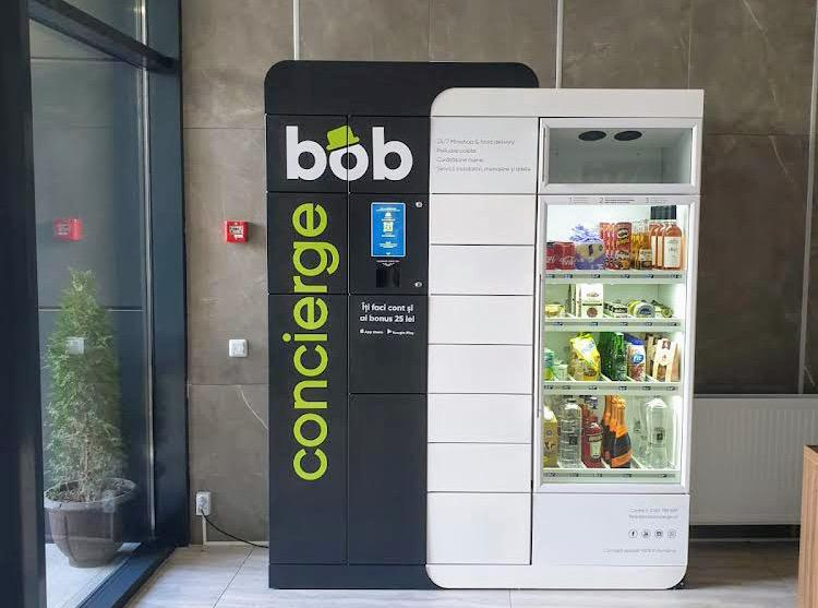 Finanțare de 6 milioane euro pentru Bob Concierge, mini-shop automat românesc