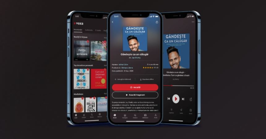 Aplicația de audiobook-uri Storis devine Voxa. Lansare oficială pe 15 octombrie