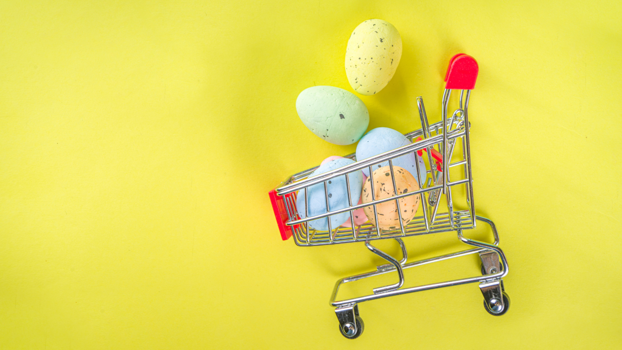 Paște 2023: românii au cheltuit aproape dublu la mâncare, dar nu și la jucării