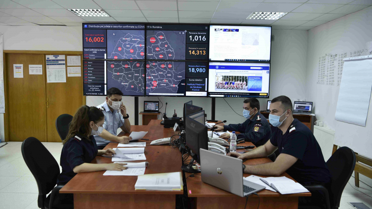 „Donează pentru linia întâi”, donație pentru centrul de coordonare Covid-19