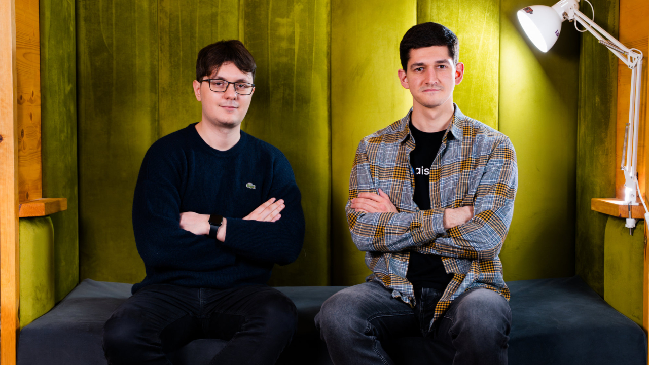Dragoș Albăstroiu (CTO) și Fineas Silaghi (CEO), cofondatori AISafe Labs
