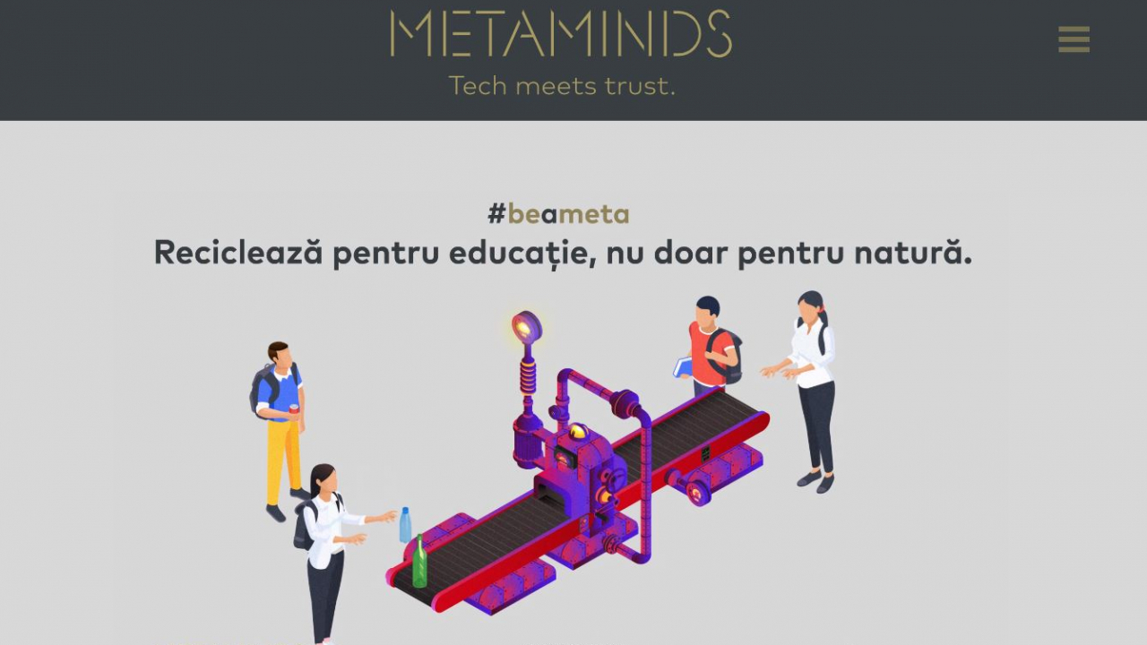 Firma de IT Metaminds lansează o provocare de colectare selectivă online