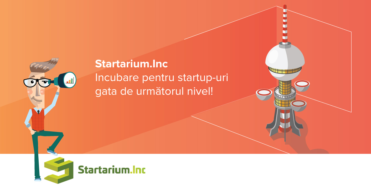 Incubator de afaceri Startarium- 6.000 de euro și mentorat 12 luni