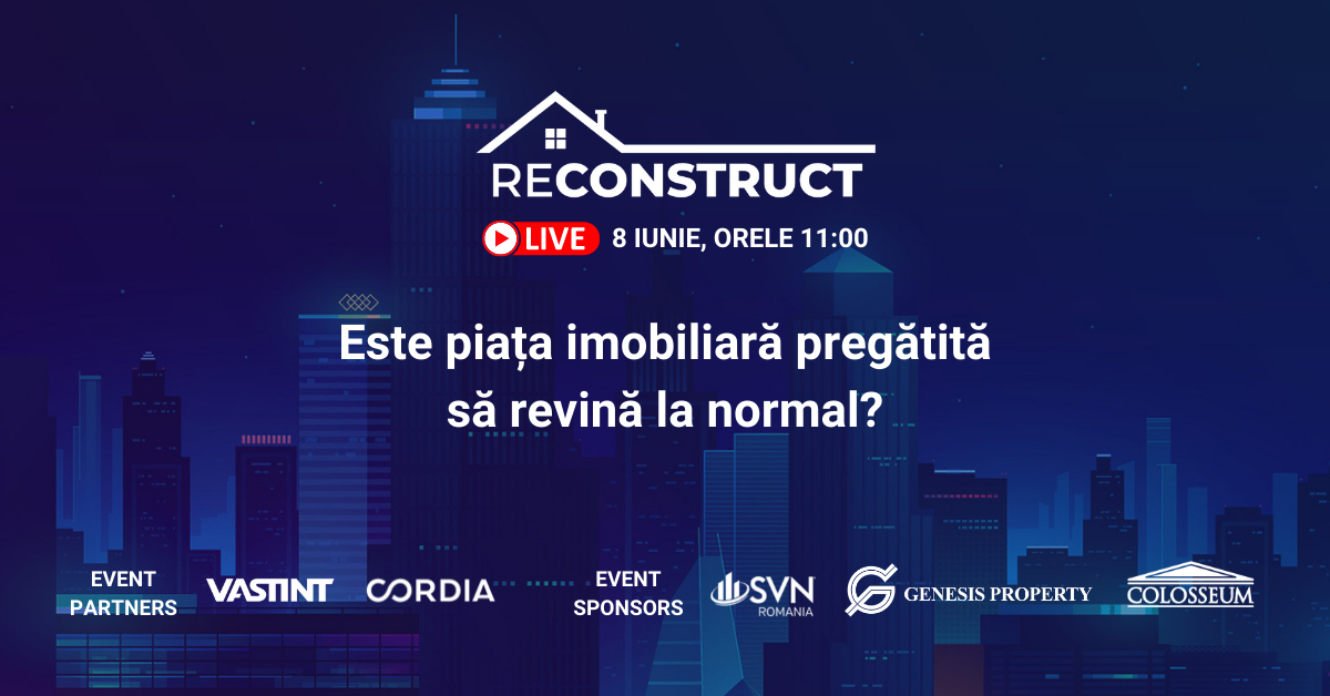 reConstruct 2021 – Este piața imobiliară pregătită să revină la normal?
