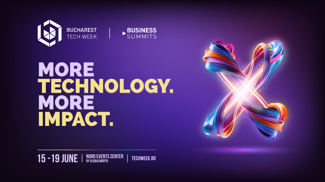 Bucharest Tech Week celebrează 10 ani. Ediția aniversară aduce în prim-plan tendințele tehnologice care generează rezultate reale în business