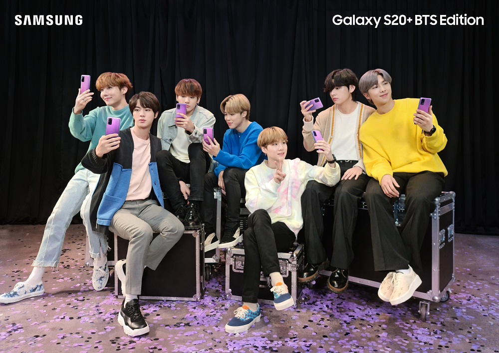 Samsung, colaborare cu o trupă de K-pop pentru Galaxy S20+ 5G, Galaxy S20+