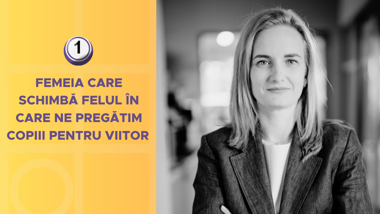 Femeia care schimbă felul în care ne pregătim copiii pentru viitor