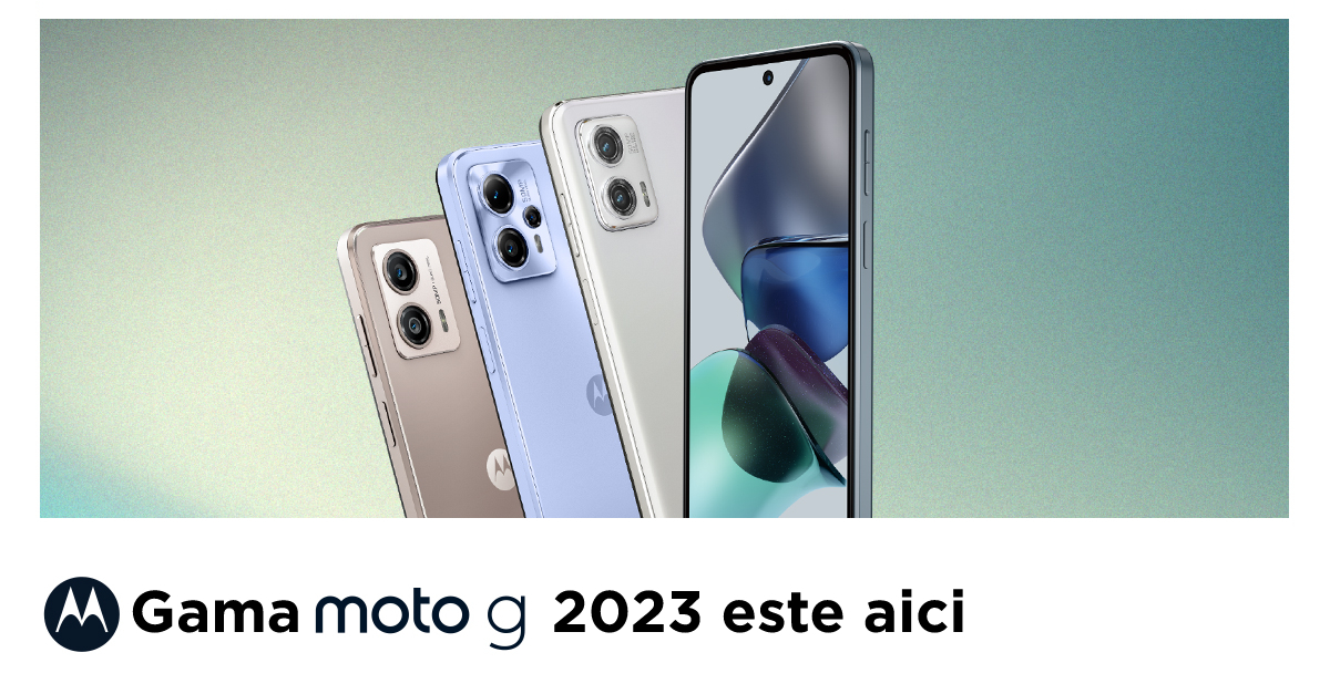 Motorola prezintă cele mai noi dispozitive din gama moto g
