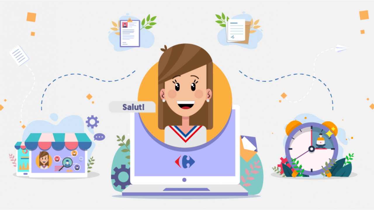 Robotul care recrutează la Carrefour prin startup-urile Druid, UiPath și RPAbox