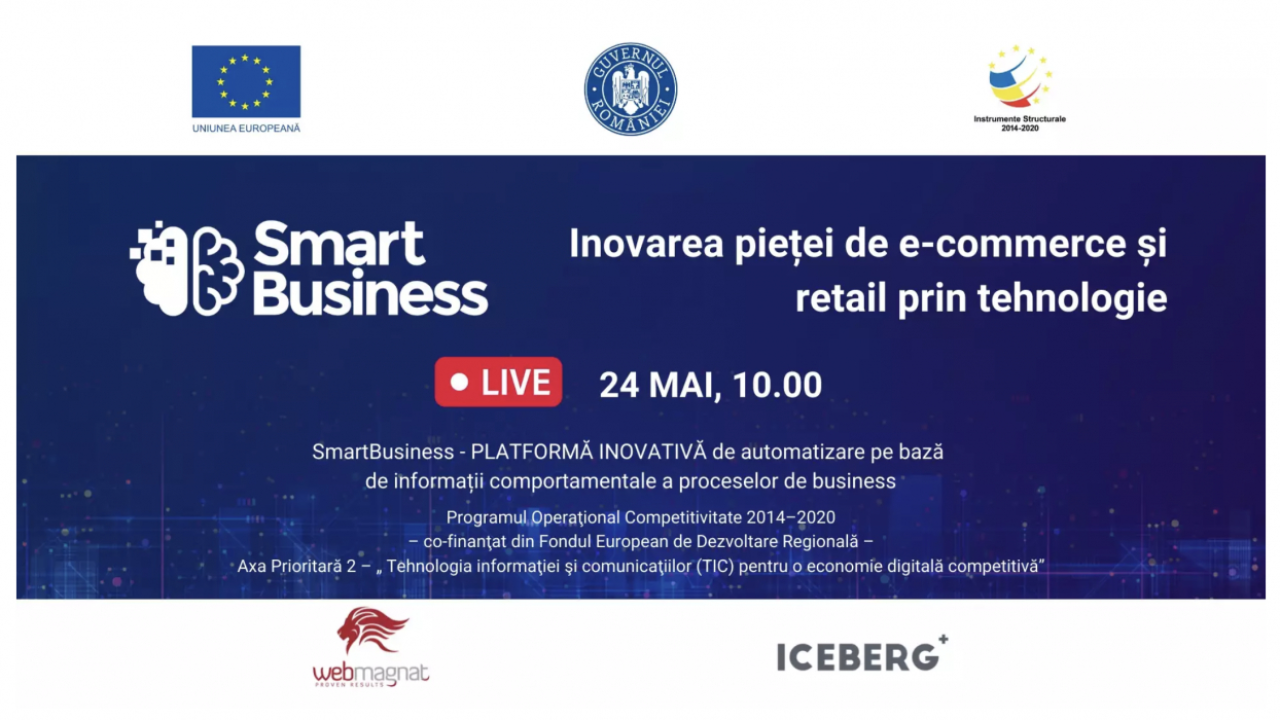 Eveniment SmartBusiness: cum pot evolua e-commerce-ul și retailul