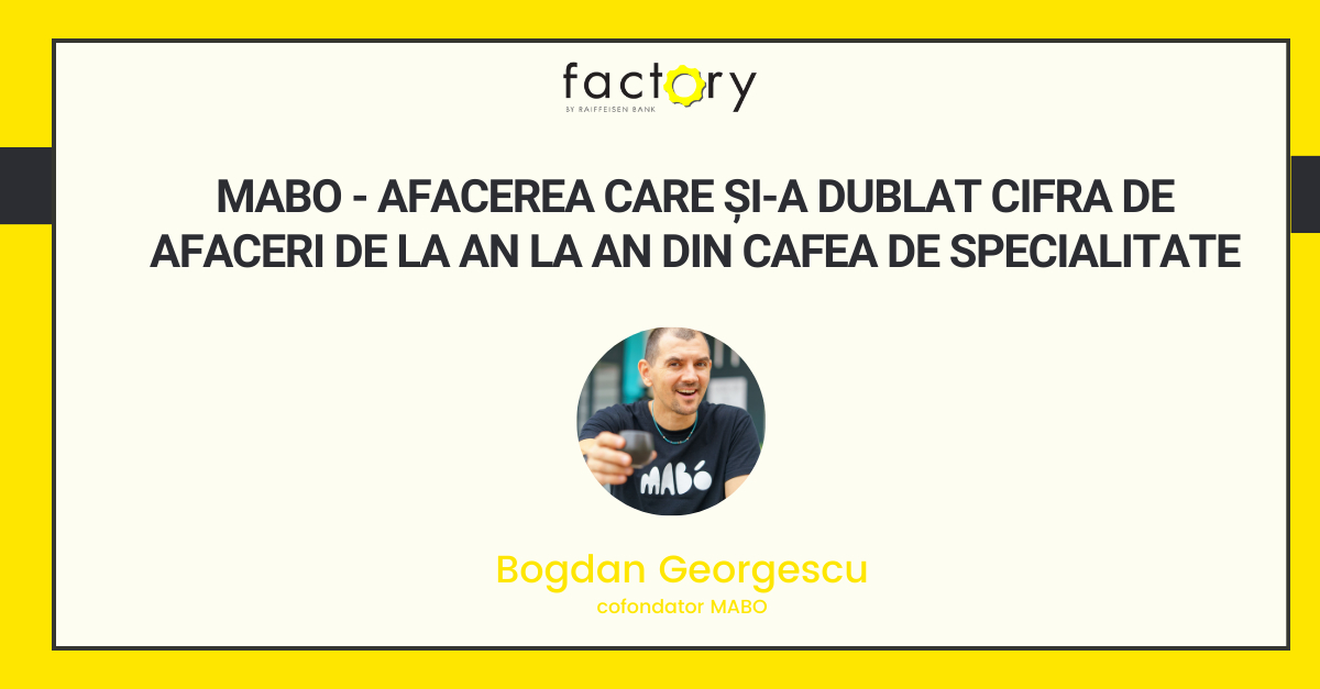 MABO: afacerea care și-a dublat anual cifra de afaceri din cafea de specialitate