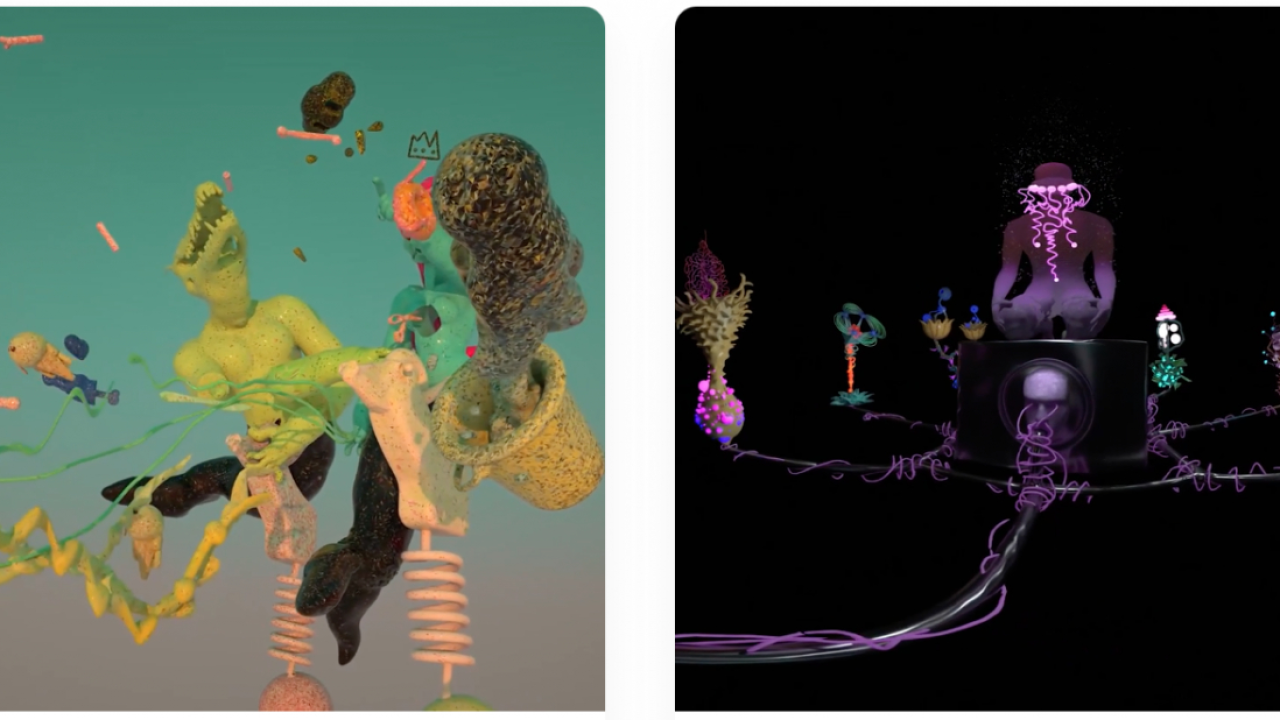 One Night Gallery: primele lucrări de artă NFT create în VR de artiști români