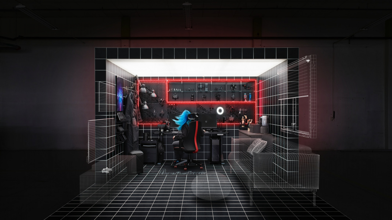 IKEA România vinde mobilier pentru gameri realizat alături de ROG