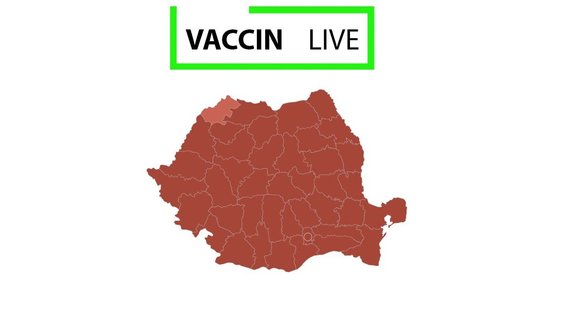 Harta vaccinare în timp real: serviciul neoficial dezvoltat de câțiva sibieni
