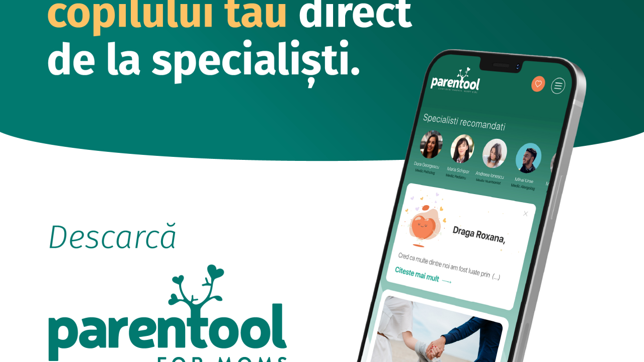 Parentool, aplicație unde părinții primesc răspunsuri direct de la specialiști