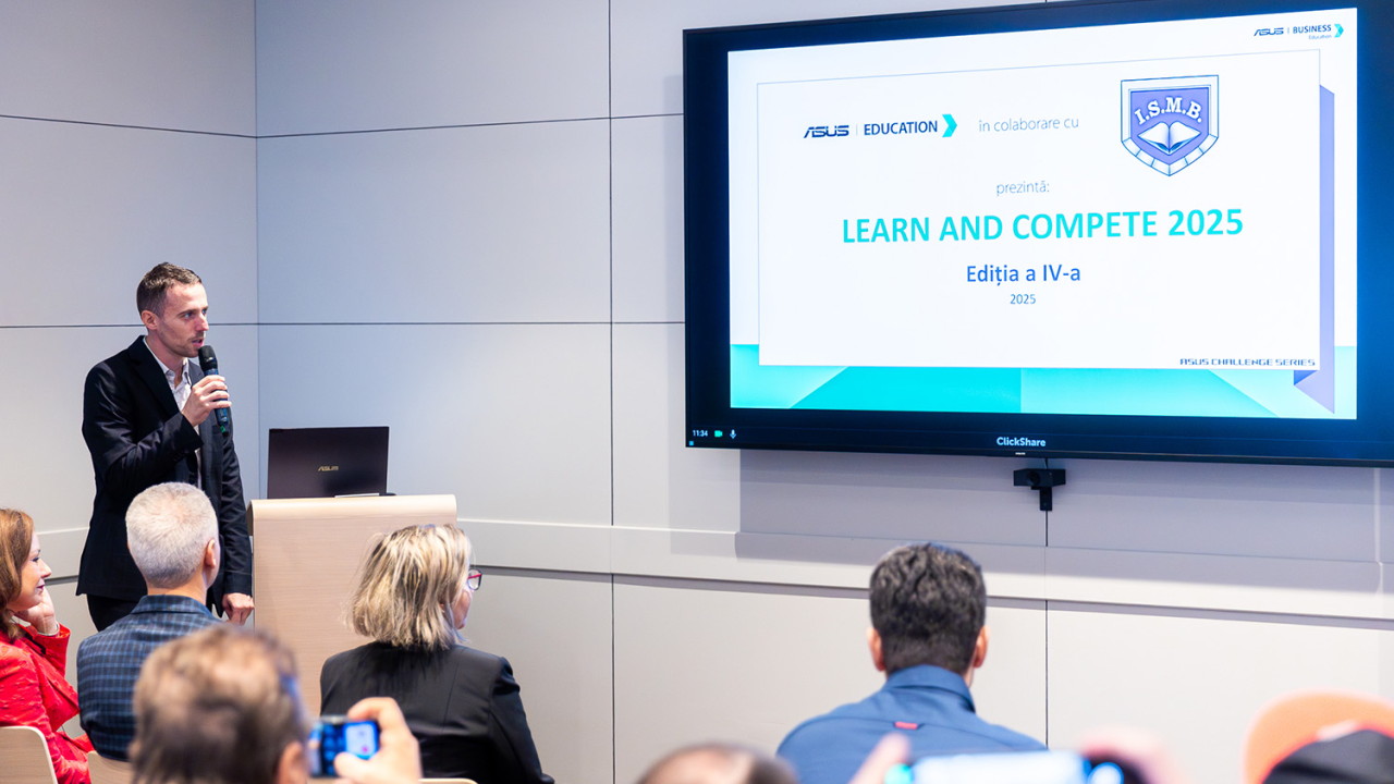 ASUS Learn and Compete 2025: competiție pentru liceenii pasionați de tech