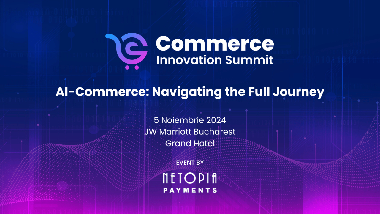 Liderii comerțului românesc vin la Commerce Innovation Summit pe 5 noiembrie