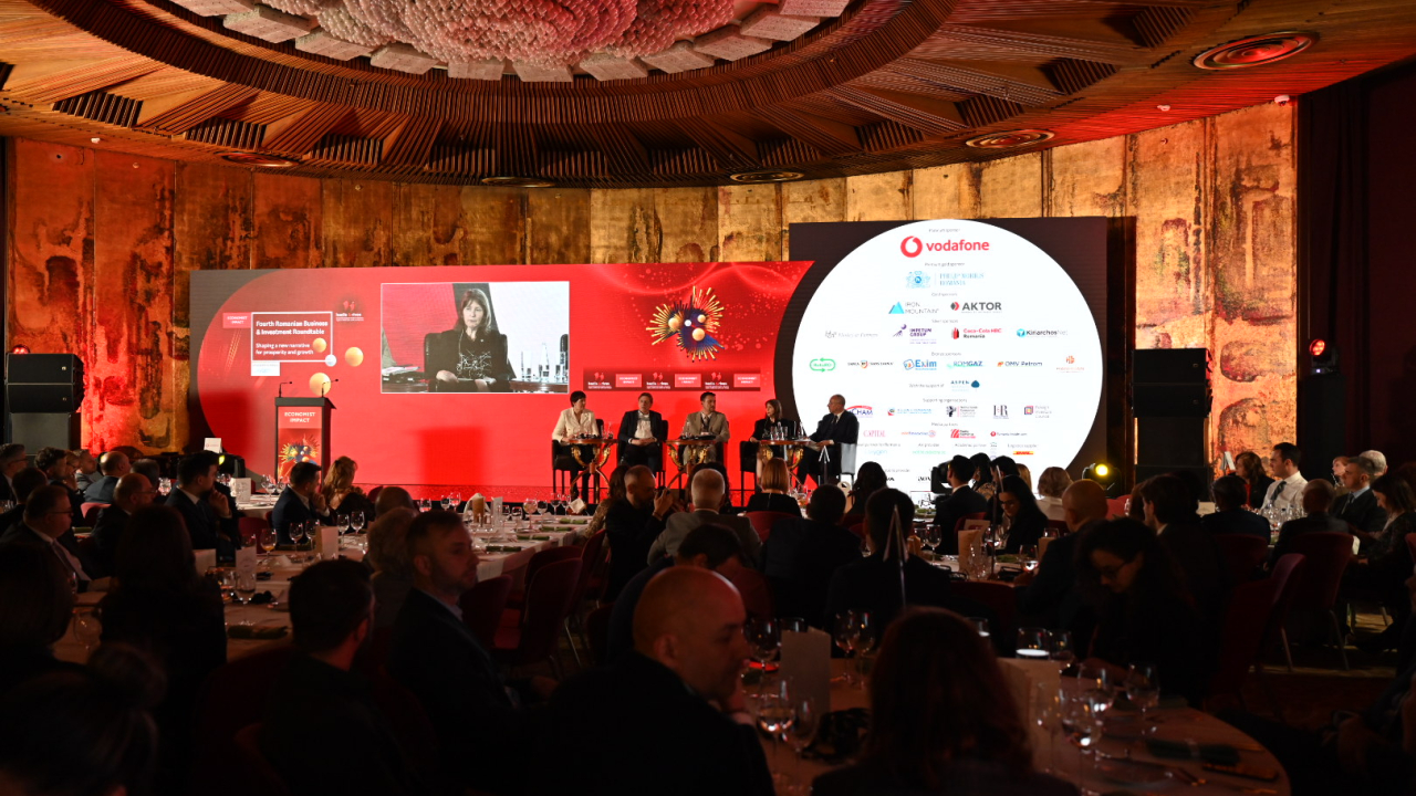 Vodafone devine partener principal al Economist Romanian Business & Investment Roundtable