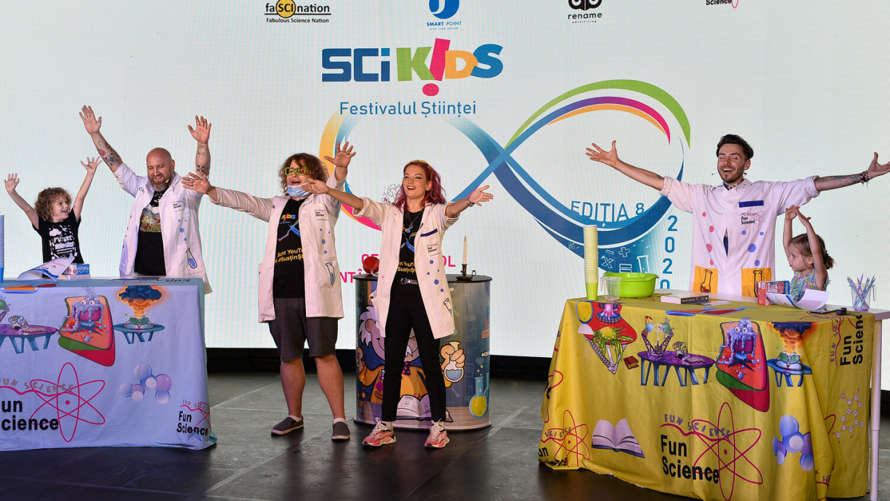 SCIKiDS, festival de știință pentru copii, organizat online în acest an