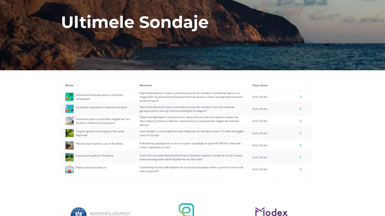 eConsultare, prima platformă de consultare și votare din România