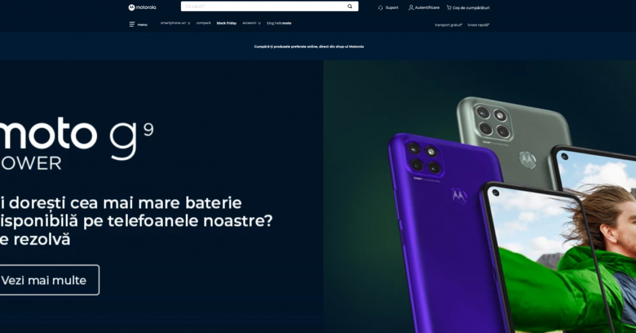 Motorola își lansează magazinul online și vine cu oferte speciale