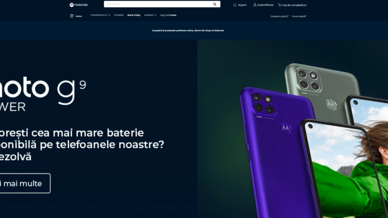 Motorola își lansează magazinul online și vine cu oferte speciale