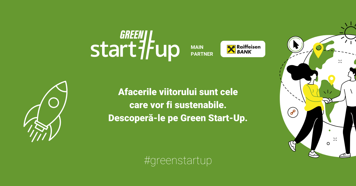 Raiffeisen Bank se alătură ca partener Green Start-Up, publicație bilingvă pentru afaceri sustenabile