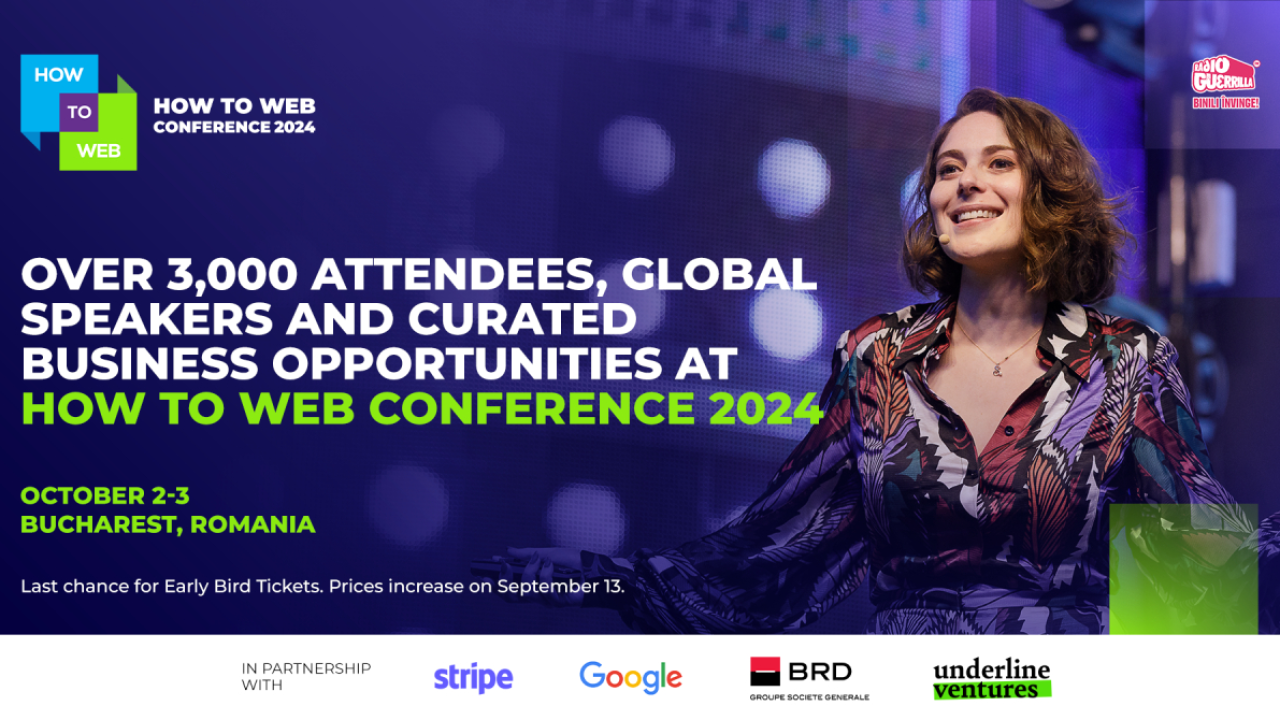 How to Web 2024: peste 3.000 de participanți din toată lumea vin la București