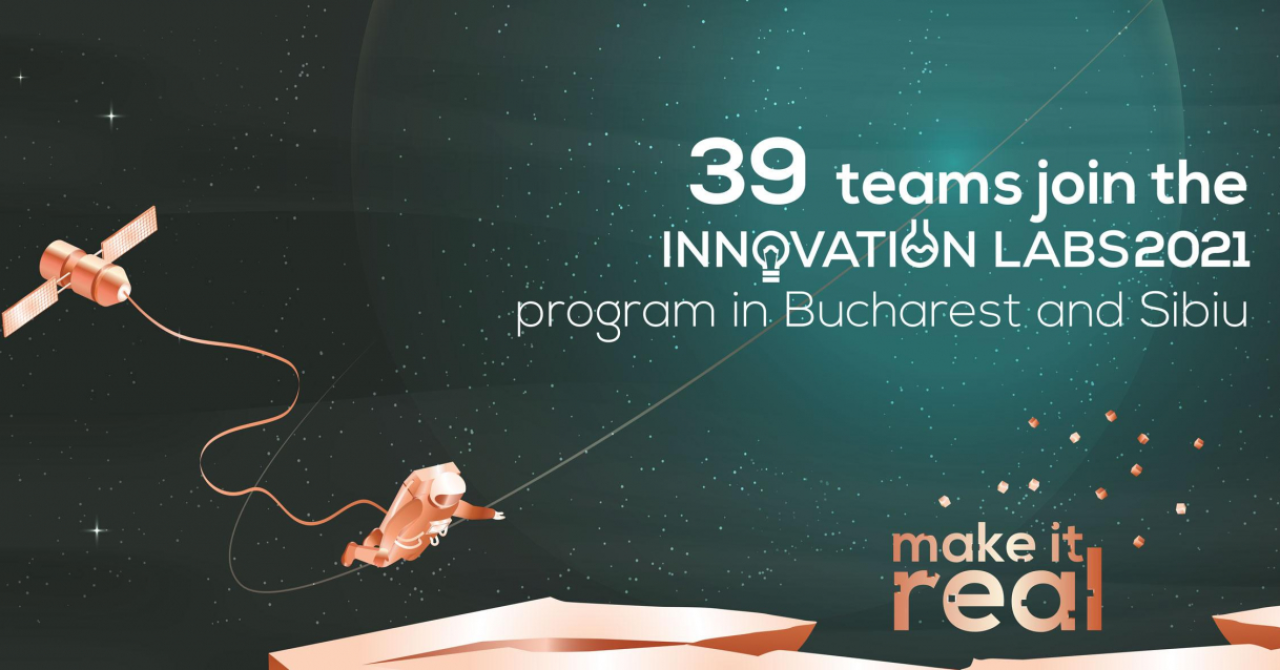 Innovation Labs 2021 București și Sibiu - 39 de idei pentru viitor ale tinerilor