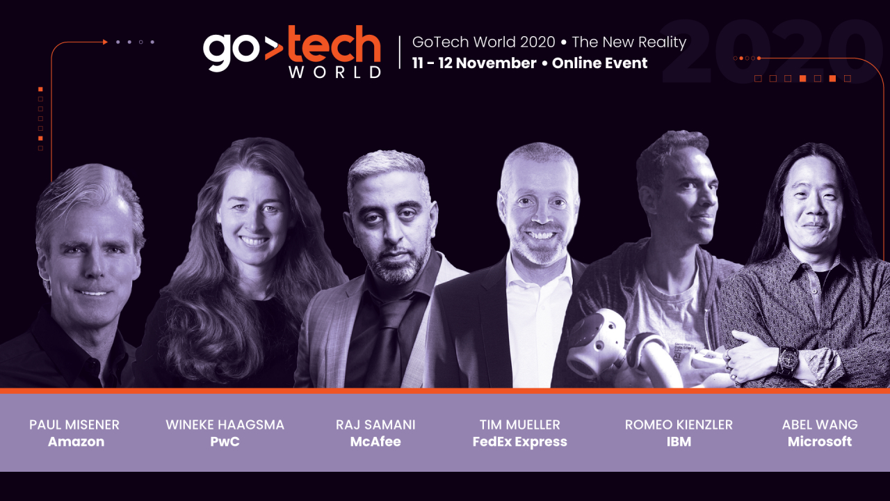Ce experți au confirmat prezența pe scenele GoTech World 2020: The New Reality