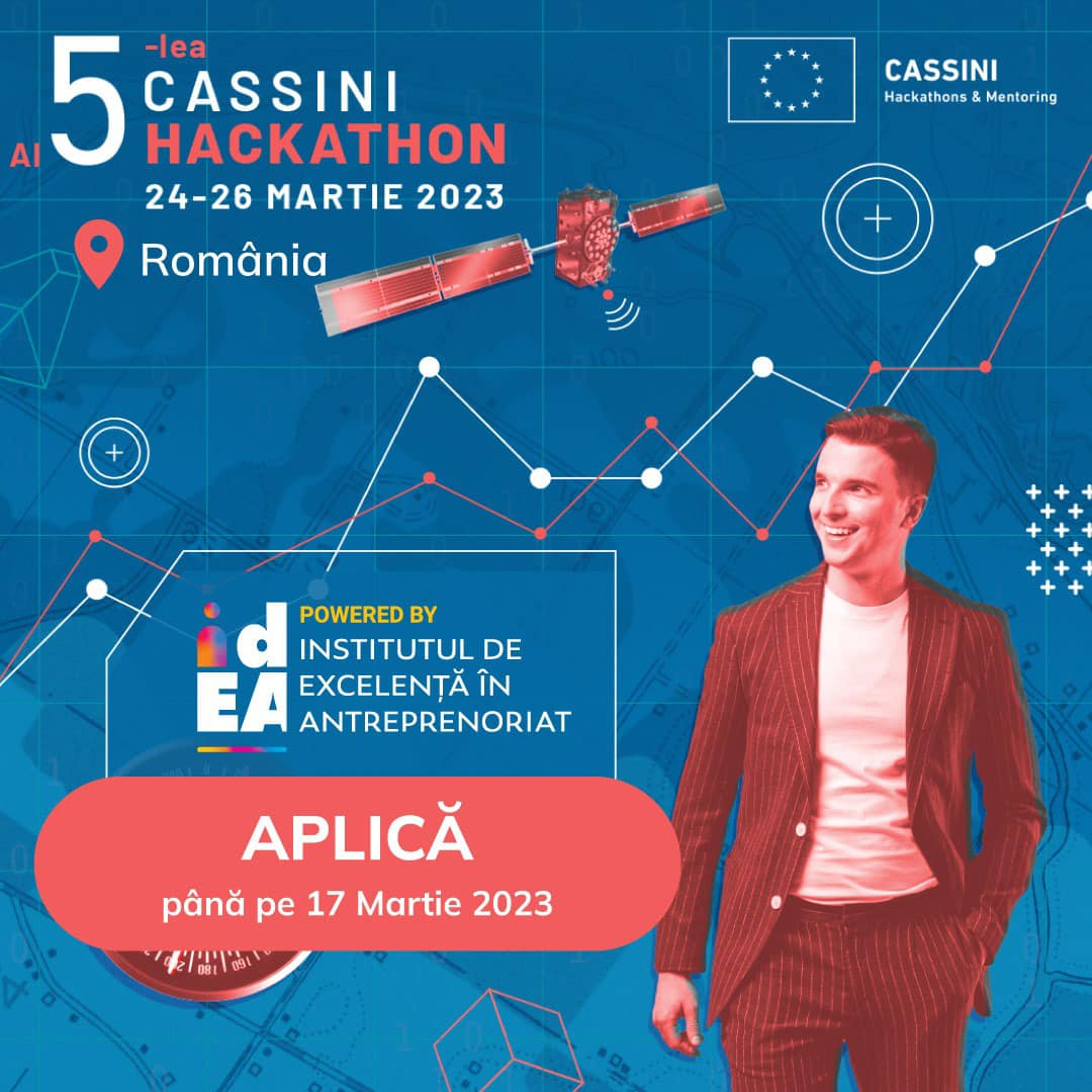 CASSINI Hackathon 2023: 4 teme pentru creșterea siguranței în Europa