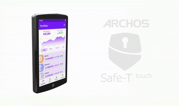 Archos lansează primul portofel hardware pentru criptomonede