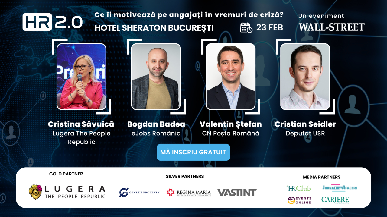 Directorul Poștei vine la HR 2.0 - Ce îi motivează pe angajați în vremuri de criză