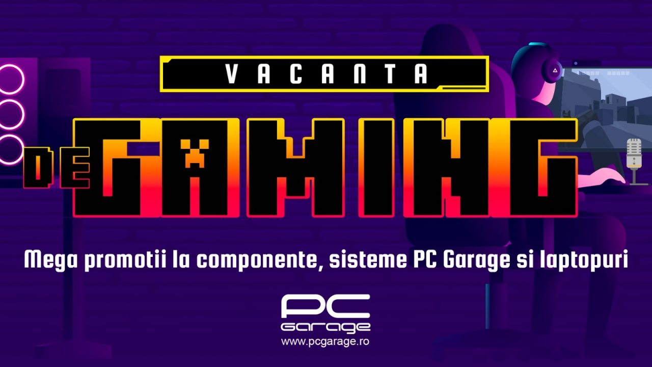 Reduceri de vară la produse de gaming și accesorii la PcGarage
