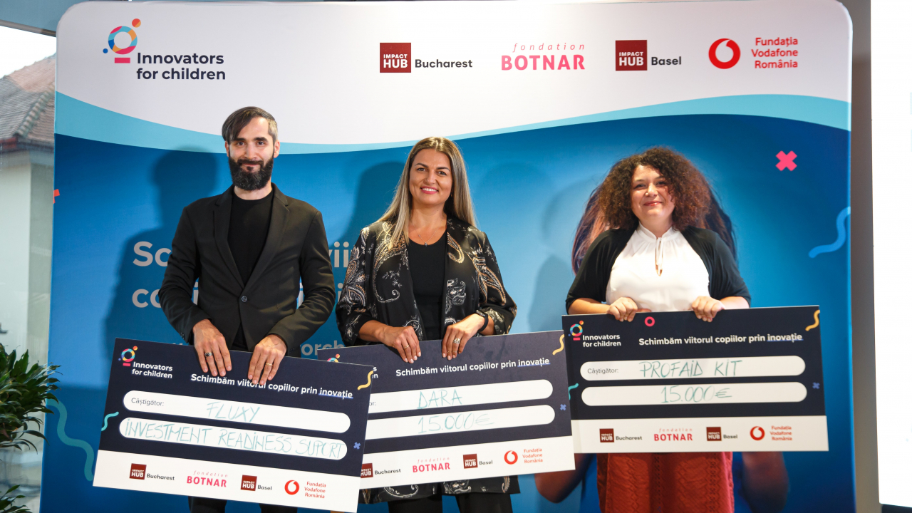 Innovators for Children 2021: ce soluții propun câștigătorii programului