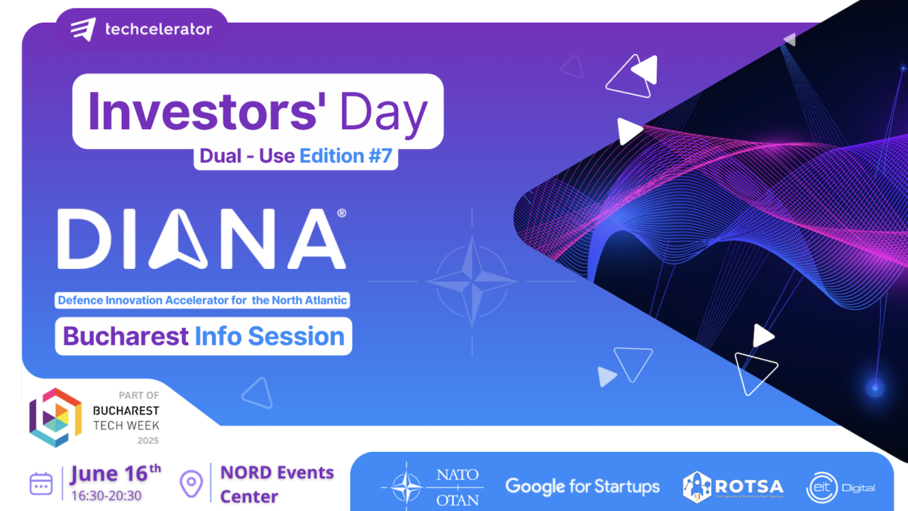 Oficiali NATO, startup-uri și scaleup-uri de defense tech vin la Techelerator Investors’ Day