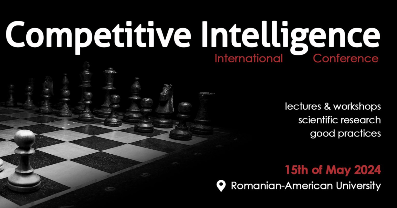 Conferință: Ce înseamnă "competitive intelligence" și de ce contează în afaceri