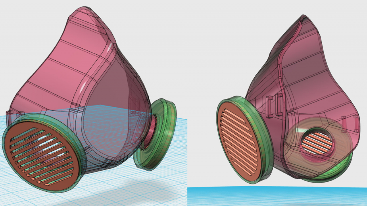 Coronavirus | Măști printate 3D gândite de români pe care ți le poți face acasă