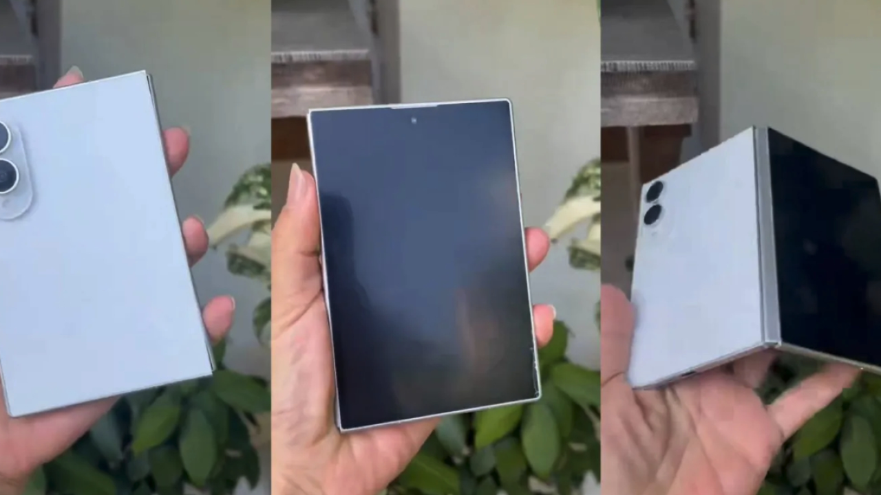 Samsung Galaxy ZFold8 Wide apare într-un video. E mai subțire și mai lat
