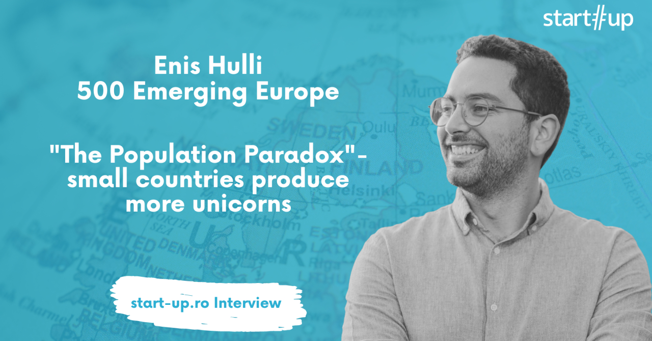 Enis Hulli, 500 Emerging Europe: "Founders build unicorns. Investors cheer"